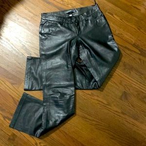 Vintage Gap genuine leather lined bootcut siz4… bundle and save $$$